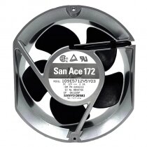 Sanyo Denki 109E5712V5Y03 DC 12V 2.3A 4 Wires Axial Cooling Fan