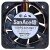 Sanyo Denki 109P0405H901 DC 5V 0.16A 3 Wires Axial Cooling Fan