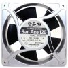 Sanyo Denki 109S078UL 200V 0.12/0.1A 18/16W Impedance Protected Cooling Fan