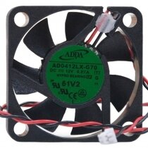ADDA AD0412LX-G70 DC 12V 0.07A 2 Wires HYPRO Bearing Axial Cooling Fan