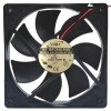 ADDA AD1224XB-A71GL DC 24V 0.37A 2 Wires Brushless Axial Cooling Fan