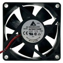 Delta AFB0724M DC 24V 0.11A 2 Wires Brushless Axial Cooling Fan