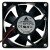 Delta AFB0724M DC 24V 0.11A 2 Wires Brushless Axial Cooling Fan