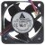 Delta AUB0524MD DC 24V 0.15A 2 Wires Brushless Axial Cooling Fan