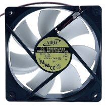 ADDA D1212UB-A70GL DC 12V 0.50A 2 Wires Brushless Axial Cooling Fan
