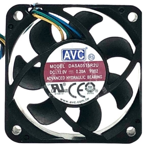 AVC DASA0515R2U DC 12V 0.20A 4515 Hydraulic Bearing Axial Cooling Fan