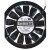 Sanyo Denki 109E4724M402 DC 24V 0.58A 2 Wires Axial Cooling Fan