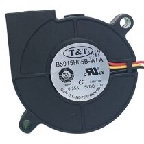 T&T B5015H05B-WFA DC 5V 0.35A 3 Wires Blower Cooling Fan