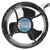 TROHITO BT25489A2 AC 220/240V 0.27A 2 Wires Ball Bearing Axial Cooling Fan