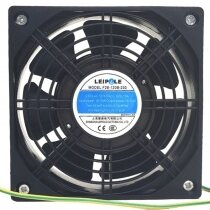 LEIPOLE F2E-120B-230 AC 230V 0.12/0.10A 18/15W 2 Wires Axial Cooling Fan