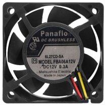Panaflo FBA06A12V DC 12V 0.3A 2 Wires / 3 Wires Brushless Axial Cooling Fan