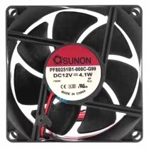 Sunon PE80251B1-000C-G99 DC 12V 4.1W 2 Wires Axial Cooling Fan