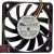 EVERFLOW R126010DH DC 12V 0.20AMP 2 Wires / 3 Wires Axial Cooling Fan