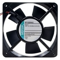 SOTOP SF1225HA2 AC 230V 0.21/0.19A Sleeve Bearing Axial Cooling Fan