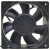 YH-XQF X12038D24UB DC 24V 1A 2 Wires DC Brushless Axial Cooling Fan