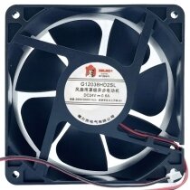 DELIXI G12038HD2SL DC 24V 0.6A 2 Wires Axial Cooling Fan