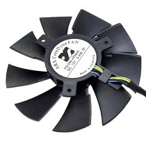 ARX FS1290-AP084C DC 12V 0.45A 4 Wires Axial Cooling Fan