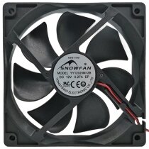 SNOWFAN YY12025M12B DC 12V 0.27A 2 / 3 / 4 Wires Axial Cooling Fan