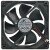 SNOWFAN YY12025M12B DC 12V 0.27A 2 / 3 / 4 Wires Axial Cooling Fan