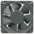 CNDF TFS-12038H DC 24V 0.40A 2 Wires Axial Cooling Fan
