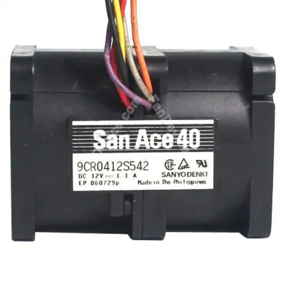 Sanyo 9CR0412S542 DC 12V 1.1A 4056 Axial Cooling Fan