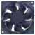Sanyo 9G0824H104 DC 24V 0.42A 2 Wires Axial Cooling Fan