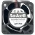 Sanyo 109P0424F302 DC 24V 0.055A 2 Wires Axial Cooling Fan