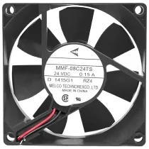 Mitsubishi MMF-08C24TS RZ4 DC 24V 0.15A 2 Wires Axial Cooling Fan