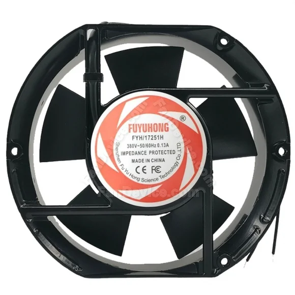 FUYUHONG FYH-17251H 380V 0.13A Impedance Protected Cooling Fan