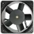 JIU LONG G18065HA2BT AC 220V 0.22A 45W 2 Wires Axial Cooling Fan