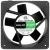 JIU LONG G18065HA2BT AC 220V 0.22A 45W 2 Wires Axial Cooling Fan