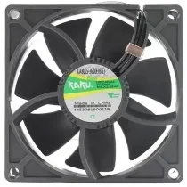 KAKU KA8025-3600E0B(E) 100-240V MAX 2.53W 2 Wires Ball Bearing Cooling Fan