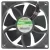 KAKU KA8025-3600E0B(E) 100-240V MAX 2.53W 2 Wires Ball Bearing Cooling Fan