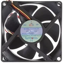 SAN JUN SJ8025LD2 24V 0.10A 3 Wires Impedance Protected Cooling Fan