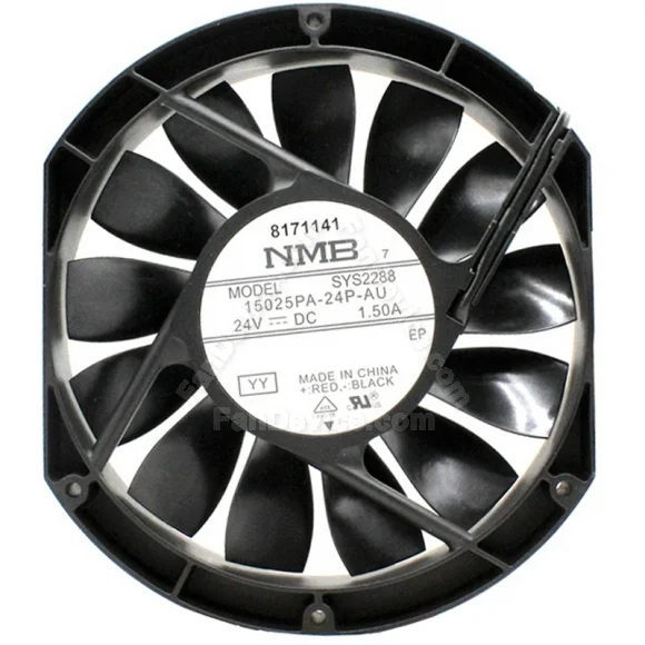 NMB 15025PA-24P-AU DC 24V 1.50A 4 Wires Axial Cooling Fan