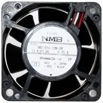 NMB 06025VA-12N-CM DC 12V 0.35A 4 Wires Axial Cooling Fan
