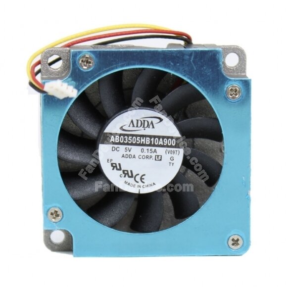 ADDA AB03505HB10A900 DC 5V 0.15A 3 Wires Blower Cooling Fan