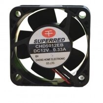 SUPERRED CHD5012EB DC 12V 0.33A 2 Wires Axial Cooling Fan