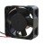 SUPERRED CHD5012EB DC 12V 0.33A 2 Wires Axial Cooling Fan