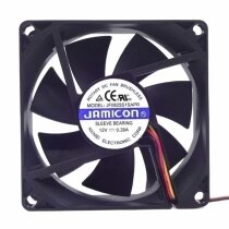 JAMICON JF0825S1SAPR DC 12V 0.26A 2 Wires / 3 Wires Axial Cooling Fan