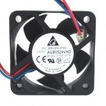Delta AUB0524VHD DC 24V 0.15A 2 Wires / 3 Wires Axial Cooling Fan