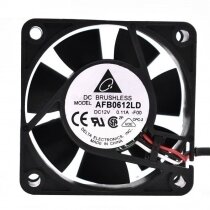Delta AFB0612LD DC 12V 0.11A 2 Wires / 3 Wires Axial Cooling Fan