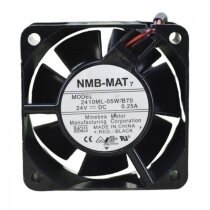 NMB-MAT 2410ML-05W-B70 DC 12V 0.25A 2 Wires Axial Cooling Fan