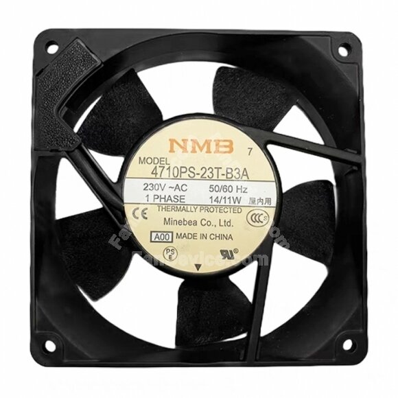 NMB 4710PS-23T-B3A AC 230V 14/11W Axial Cooling Fan