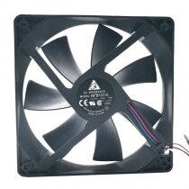 Delta NFB1212L DC 12V 0.22A 3 Wires Axial Cooling Fan