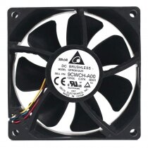 Delta QFR0812UH DC 12V 0.87A 2 Wires / 3 Wires / 4 Wires Axial Cooling Fan