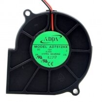 ADDA AD7512HX DC 12V 0.30A 2 Wires / 3 Wires Blower Cooling Fan