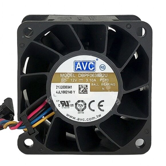 AVC DBPF0638B2U DC 12V 3.10A 6038 Axial Cooling Fan