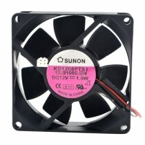 Sunon KD1208PTS1 13.B1090.GN DC 12V 1.9W 2 Wires / 3 Wires Axial Cooling Fan