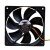 DWPH EFS-12E12L DC 12V 0.16A 2 Wires / 3 Wires Axial Cooling Fan